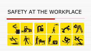 Health and Safety in the Workplace