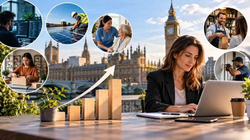 which small business sectors offer strong growth potential uk